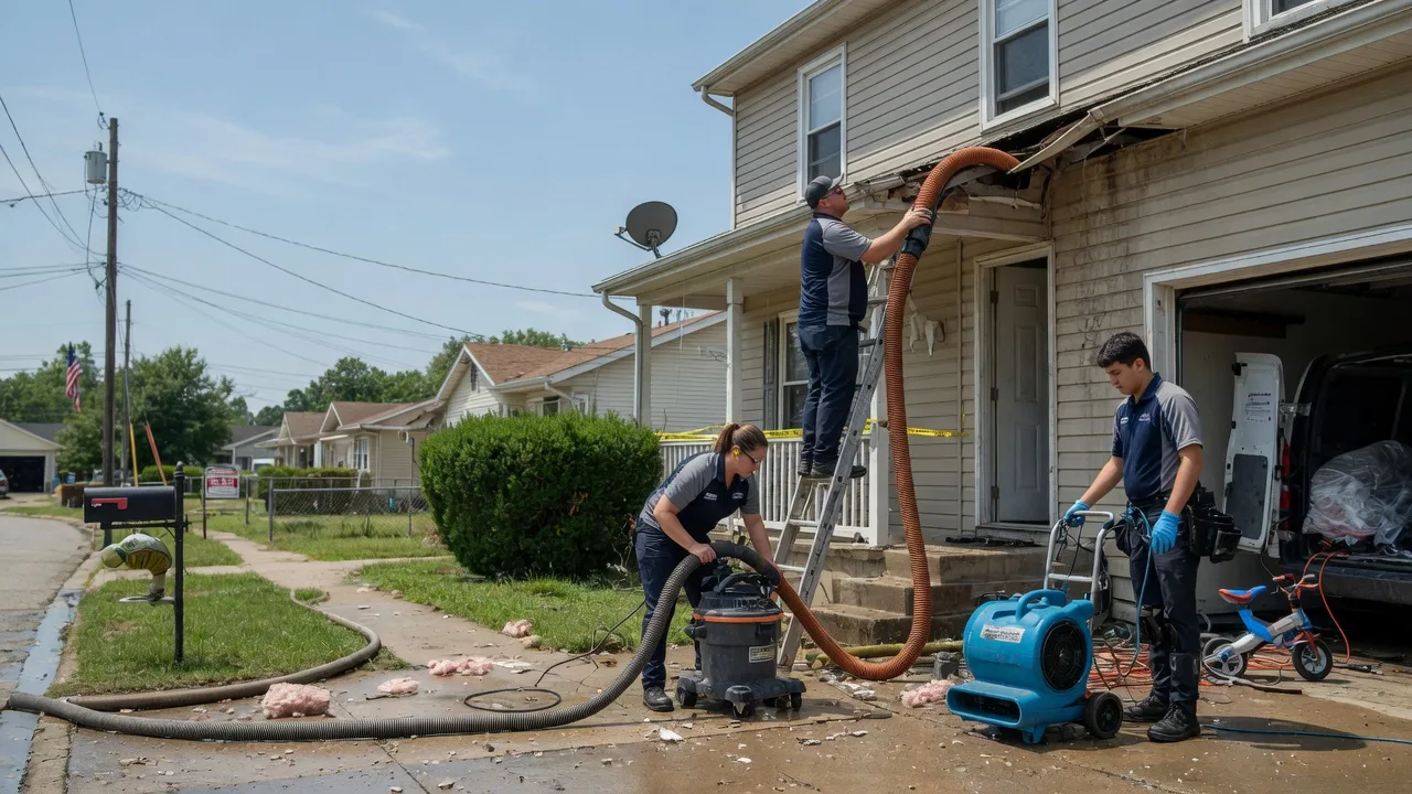 Water Damage Restoration in Clarksburg, IN near me
